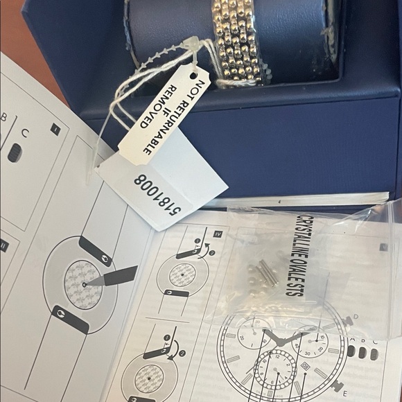 Swarovski Silver Women's Watch - NWT - Picture 2 of 4